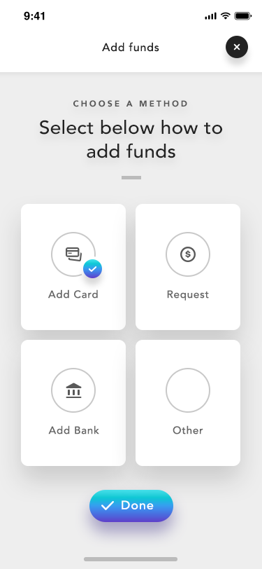 Add Funds
